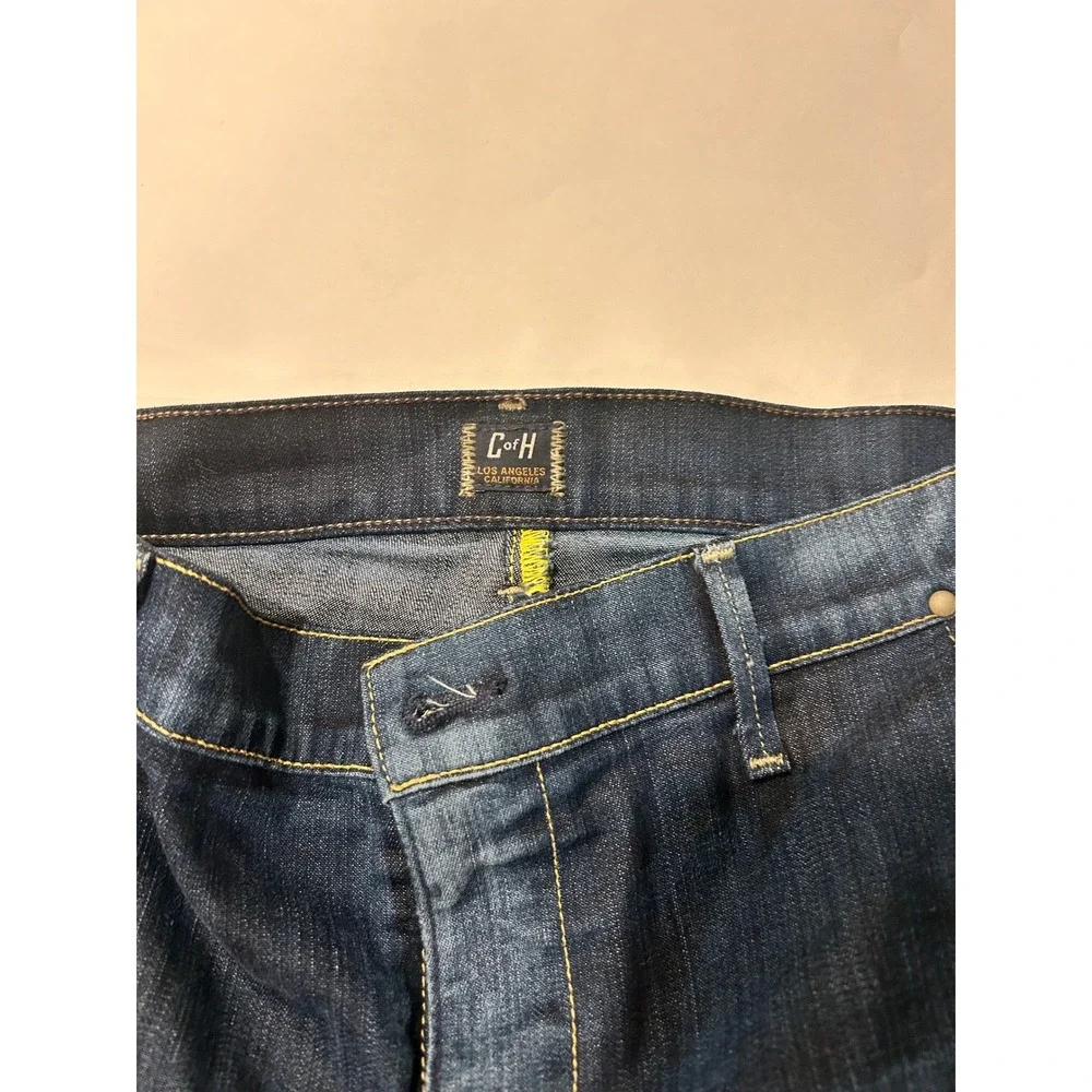 Citizens of Humanity‎ Denim Bermuda Shorts Dark Wash Jean Blue Womens Size 28